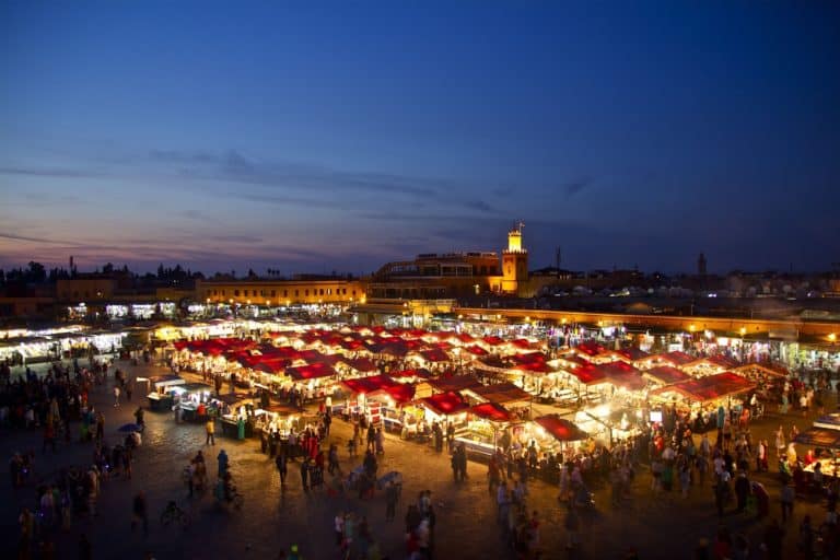 Exploring the ancient souks of Marrakech
